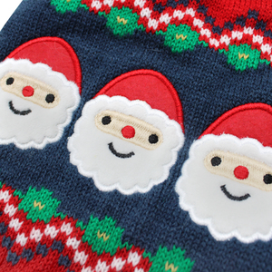 Offre Spéciale : <span class=keywords><strong>Pull</strong></span> Col Roulé Chaud pour <span class=keywords><strong>Chien</strong></span>, Motif Têtes de Père Noël Fair Isle – Vêtements de Noël <span class=keywords><strong>Moche</strong></span> pour Animaux de Compagnie (Chats Inclus) - Product Image 3