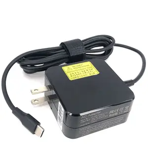 מתאם מחשב נייד PD אוניברסלי מטען מהיר מסוג-c 65w USB C 20V 3.25A עבור APPLE DELL HP LENOVO ASUS סמסונג טושיבה 12V 3A 65W