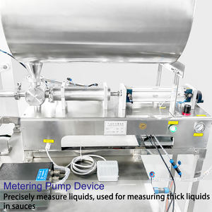 Máquina automática de envasado de bolsitas para salsas gourmet y aderezo de ensalada de 250ml-500ml para restaurantes para envolver guacamole mole salsa - Product Image 5