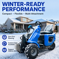 Chargeuse compacte FULCORE homologuée ISO, robuste, capacité de charge accrue pour la manutention de matériaux en vrac