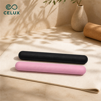 Barre d'exercice lestée en silicone colorée pour Pilates, entraînement à domicile, fitness, barre multifonctionnelle