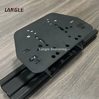 Volant de simulateur de karting de course à cadre en aluminium, compatible PC et Smart TV, avec boule de massage 360, pour jeux de voiture sportive filaires - Ventes Flash