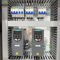 Boîtier de commande VFD personnalisé en acier inoxydable de 1,5 kW à double ventilateur pour systèmes de ventilation et d'élimination des poussières en atelier industriel