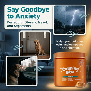 Suppléments vitaminiques apaisants <span class=keywords><strong>pour</strong></span> animaux de compagnie Comprimés à mâcher doux Anti-anxiété Stress Calmant Relaxation Probiotique Comprimés à croquer Complément alimentaire <span class=keywords><strong>pour</strong></span> <span class=keywords><strong>chiens</strong></span> - Product Image 5