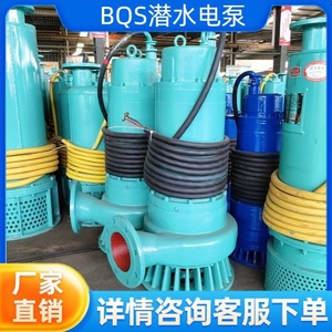 Pompe submersible antidéflagrante BQS Mine 15-20 1,5KW 660V pour usage minier - Product Image 2