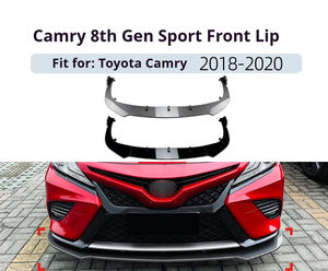 トヨタカムリ2018-2020用ワンストップサービスカーフロントバンパーリップボディキットカーアクセサリー - Product Image 4