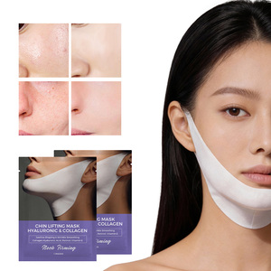 Sangle double menton OEM pour lifting du visage, acide hyaluronique, collagène profond, masque de lifting du visage en V, cou - Product Image 2