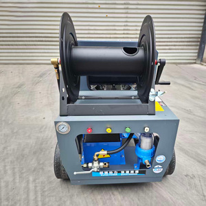 Machine de nettoyage des égouts 200 bars, déboucheur de canalisations haute pression à eau froide avec réservoir d'eau - Product Image 3