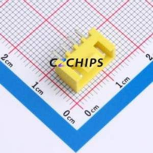 WAFER-HA2.54-4PZZ-H62 Wire-to-Board Pin Header Through hole Component (THT),P=2.54mm Connector 1x4P 2.5mm Through Hole XHB - Product Image 1