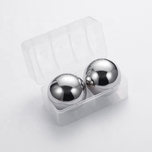 Pierres de whisky couleur or glaçons en métal verre cristal roches de whisky réutilisables boissons pierres de refroidissement de golf pour boisson <span class=keywords><strong>Bourbon</strong></span> - Product Image 6