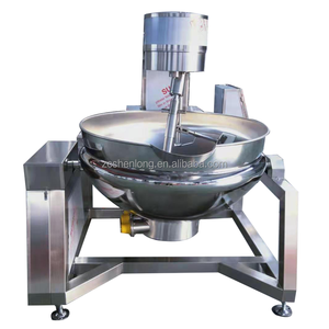 بخار غاز كهربائي صناعي أوتوماتيكي تسخين الصلصة الباردة حلوة غلاية كوكبية وعاء طبخ خلاط مخبز لحم - Product Image 1