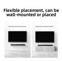 Speaker Nirkabel BT5.3 Sistem Audio Rumah Soundbar TV YS-03 Kualitas Suara HIFI Subwoofer Sistem Audio Pesta Rumah Model Bar