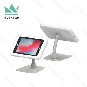 LST04B-P 10 "Deluxe cho IPad chống trộm đứng linh hoạt <span class=keywords><strong>Tablet</strong></span> kiosk cho iPad Máy tính bảng hiển thị đứng bàn hàng đầu cho iPad POS đứng - Product Image 1