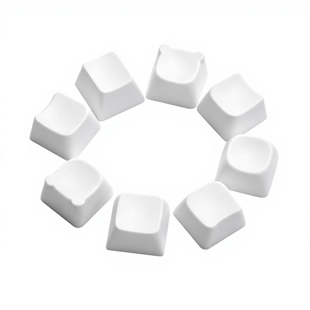 In Stock Factory-direct Wholesale China-made MOAOEM High-quality Panda-head Keycaps Mechanical Keyboards Perfect Stress Relief