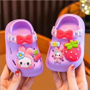 Sandales d'été pour enfants Sandales d'été Pantoufles en carton souple antidérapantes Sandales sabots Chaussures pour garçons et filles - Product Image 5