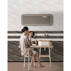 Carreaux muraux décoratifs brillants 300x450mm (30x45cm) en céramique, design élégant, gaufrés, numériques et émaillés, pour salle de bain SPA. - Product Image 6