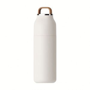 Edelstahl 304 Doppelwandige Vakuumflasche 500ml Umweltfreundliches Luxus-Design BPA-frei UV-bedruckt Pulverbeschichtet mit Tragegriff - Product Image 1