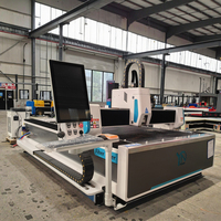 Máquina de corte por láser de fibra Raycus, software CNC de 3000W, compatible con formatos DXF BMP PLT DWG para corte láser de Metal Max IPG