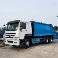 Camion compacteur de déchets municipaux Howo RHD 371HP 18CBM, camion de collecte des déchets