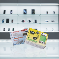 Emballage personnalisé OEM pour produits électroniques, boîte en carton ondulé pliable pour avion, vernissage, module Bluetooth, appareil photo numérique