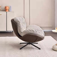 Fauteuil de salon moderne et minimaliste de style cygne, pivotant, pour la détente, fabriqué en Chine