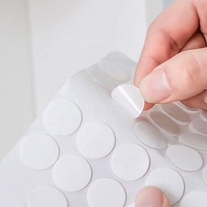 カスタム両面耐熱PP粘着テープ感圧式ダイカット円形ドットパッドステッカー防水 - Product Image 2