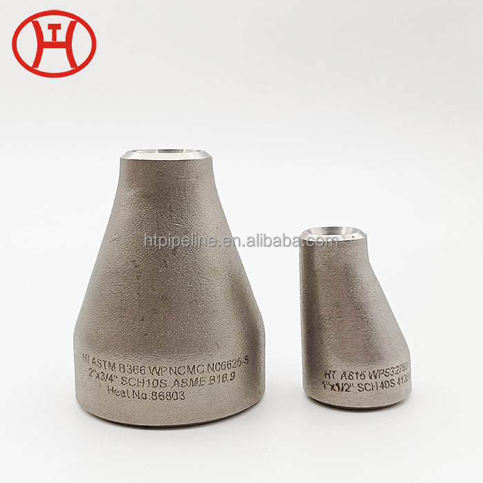A234gr WPB Weld Carbon Steel Eccentric Butt Fittings Reducer High Pressure Cap Painting Surface Treatment ASTM A234 Reduction