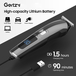 Kit de Aseo Masculino 7 en 1 de Alta Calidad, Acero Inoxidable, Resistente al Agua IPX6, Recargable Automáticamente, Batería de 1200 mAh, Profesional para el Cabello - Product Image 3
