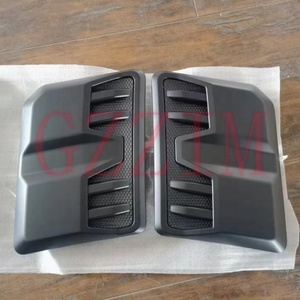 Accessoires de voiture, capot en alliage d'aluminium noir inoxydable, utilisé pour Ranger T9 2022, mise à niveau au style Raptor - Product Image 3