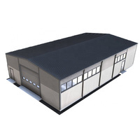 Hangar agricole métallique pour traitement du café et cacao — Structure galvanisée, ventilation tropicale optimisée, protection