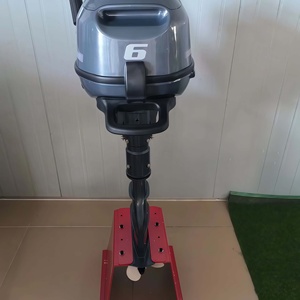 Moteur hors-bord robuste F6 6HP 4 temps OHV, moteur marin fiable refroidi par <span class=keywords><strong>eau</strong></span> pour petits bateaux de pêche - Product Image 5