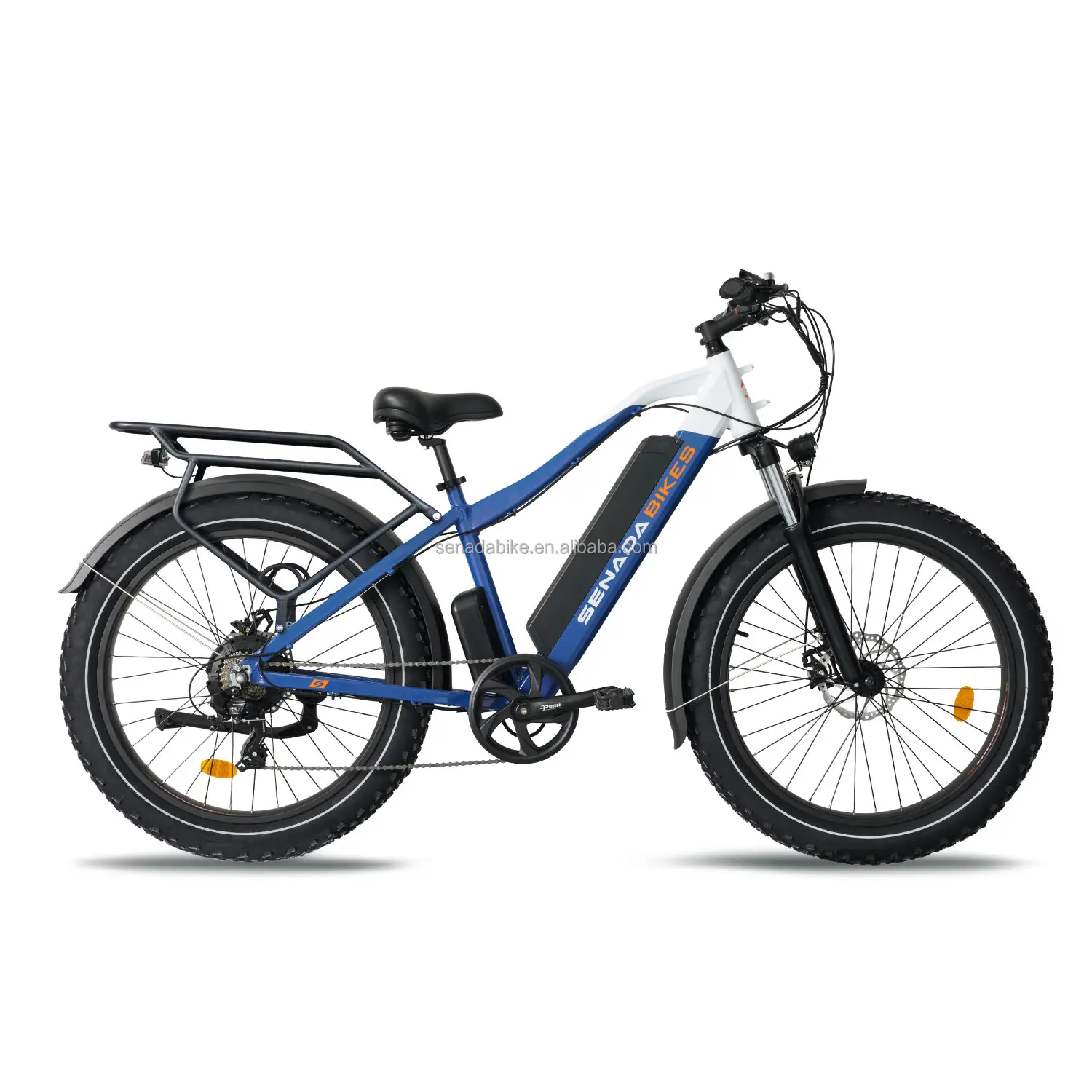 Senada Upgrade LO26-II 26 inch folding full suspension comfortable Mountain Electric Bike 750W ebike