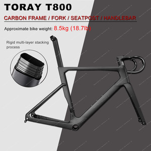 Vélo de route en fibre de carbone T800, 22 vitesses, freins à disque, <span class=keywords><strong>groupe</strong></span> <span class=keywords><strong>Shimano</strong></span> <span class=keywords><strong>105</strong></span> R7000, 700C, vélo de route entièrement en carbone pour hommes - Product Image 3