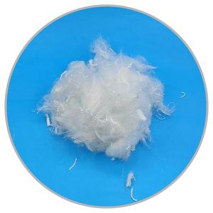 Isian Bantal Grosir 0.9D Serat Stapel Poliester Silikonisasi Bahan Isian Mirip Bulu Angsa Padat - Product Image 4