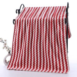 Grande serviette de bain en polaire corail, séchage rapide, douce, absorbante, pour la maison, supermarché, cadeau, amour, mère, bébé, vente en gros, couleur unie, adulte - Product Image 4