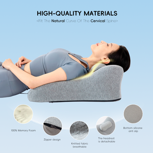 YUE RISE – Oreillers ergonomiques 6-en-1 en mousse à mémoire de forme amovible pour le soutien lombaire et cervical, idéaux pour dormir au lit – Vente en gros - Product Image 4