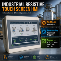 Mochuan Modbus Rs485 4.3'' Mc-h043s HMI PLC Panel de Control con Pantalla Táctil, Interfaz de Operador Industrial