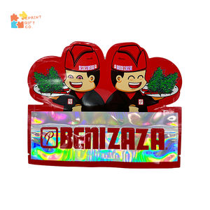 ซองพลาสติกฟอยล์น้ำตาลขนาดเล็กปิดผนึก3ด้านสำหรับบรรจุภัณฑ์ขนมถุงซองสีขาวขนาดเล็กออกแบบได้ตามต้องการ - Product Image 1