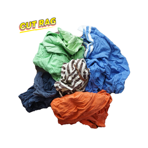 Tất Cả Các Mục Đích Lớp Một Tái Chế Cắt Sử Dụng T Áo Sơ Mi Rags Công Nghiệp Làm Sạch Vải 100% Bông Lau Rags - Product Image 4