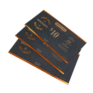 Phiếu giảm giá in ấn tùy chỉnh, dịch vụ in ấn bán buôn, thẻ quà tặng có logo - Product Image 2