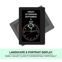 Jam tangan Digital PRO 7 ", jam peredupan otomatis DST, jam kalender Digital, bingkai gambar HD, pengingat obat, Alarm kustom
