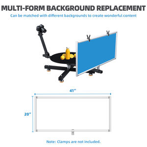 Plataforma Giratoria RAUBAY de 360 Grados (Versión Estándar) – Kit de Extensión, Plataforma Giratoria Profesional para Fotografía, Cabina Giratoria para Fotos y Videos - Product Image 3