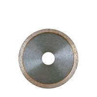 Lame de scie diamantée segmentée silencieuse et continue JDK pour marbre, porcelaine, céramique, scie à pont, coupe humide, 4-14 pouces