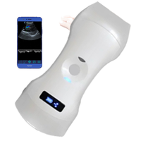 Sonda de Ultrasonido Inalámbrica Portátil Multifuncional MT Medical Hospital con Transductor de Matriz Convexa, Matriz Lineal y Matriz de Fase