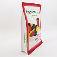 Encre de soja impression dos moyen joint pochette en plastique feuille d'aluminium aliments secs frites croustillantes collations croustilles sacs d'emballage