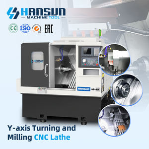 Torno CNC Automático de Bancada Inclinada para Torneado y Fresado de Eje Y de 5 Pulgadas, Precio de Fábrica - Product Image 2