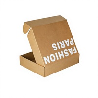 Boîtes d'expédition en carton ondulé personnalisées avec logo pour colis postaux et cadeaux