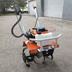 Güçlü Garden 5HP benzin 63cc mikro Tiller döner Ditching kültivatör bahçe Orchard tarım makineleri kültivatör için - Product Image 2