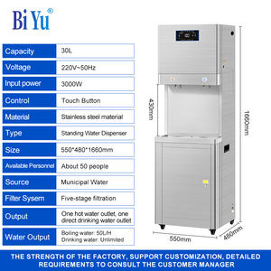 Freestanding Stainless Steel <strong>Water</strong> <strong>Dispenser</strong> Commercial <strong>Hot</strong> &amp; Cold <strong>Water</strong> <strong>Dispenser</strong> With High Flow Rate For Direct Drinking - Product Image 6