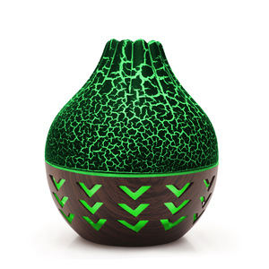 Diffuseur d'arômes YX-019 Série Crack 130ML, mini humidificateur USB pour la maison et le bureau, avec design craquelé et motif microporeux - Product Image 1